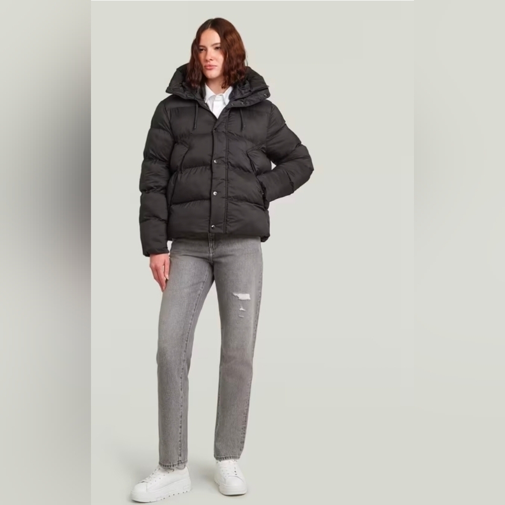 New! G-Star, Whistler Short Puffer, Black. Size Small, Msrp $ 280.00- Nwt